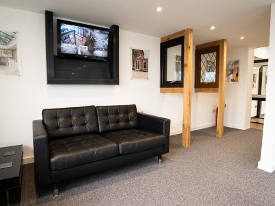 Interior of Brackenwood Windows & Doors showroom in Earley Reading
