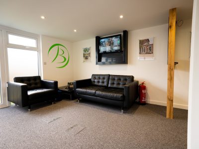 Interior of Brackenwood Windows & Doors showroom in Earley Reading